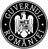 sigla guvernul romaniei ro coroana negru